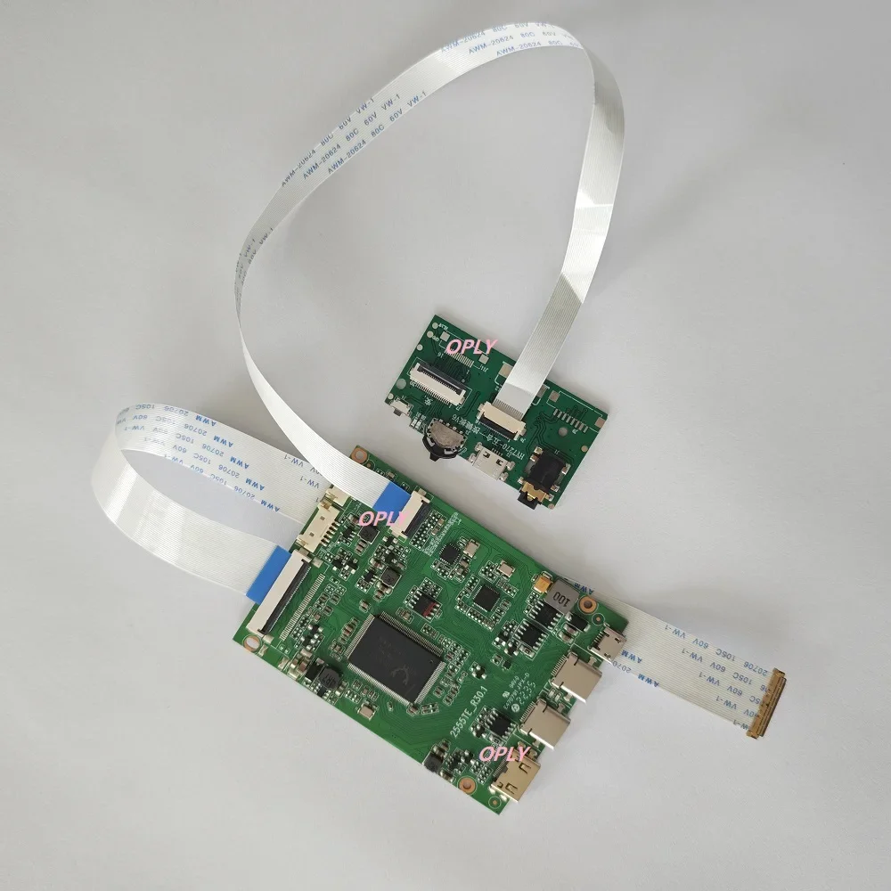 

2 TYPE C Mini HDMI-compatible Controllor board for B156HTN06.1 B156HTN06.0 B156HTN06.2 15.6" 1920×1080 LED panel EDP screen kit