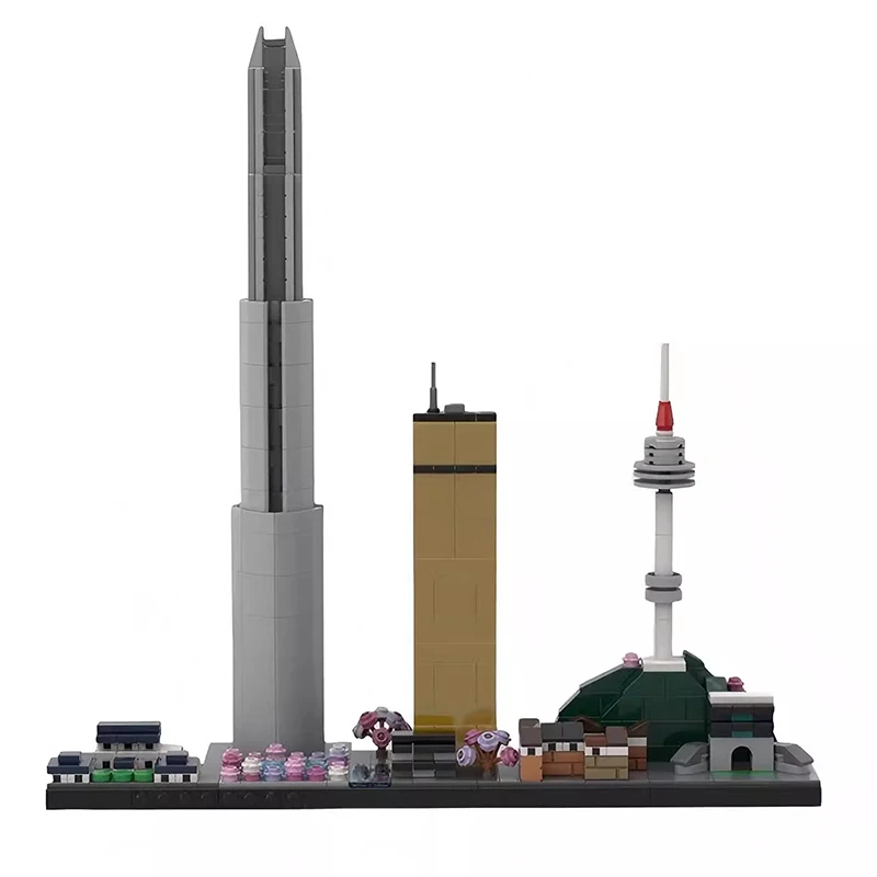 Bricklink City Skyline Sets Kuala Lumpur Macao Washington Amsterdam Kyoto Seattle Seoul Rome Street View Bausteine Spielzeug