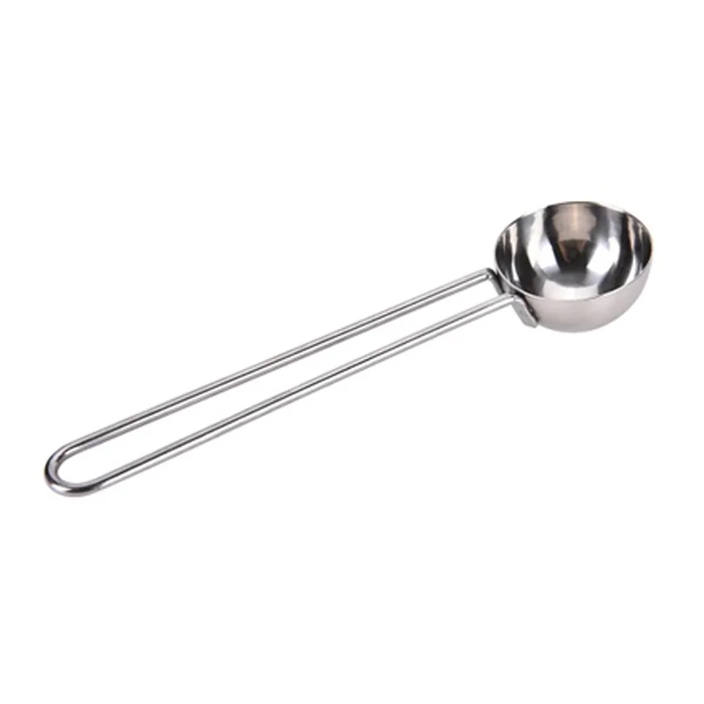 

Coffee Scoop Stainless Steel Mirror Finish Long Handle Measuring Tool for Coffee Bean Powder Protein Flour Tea Creamer Precise