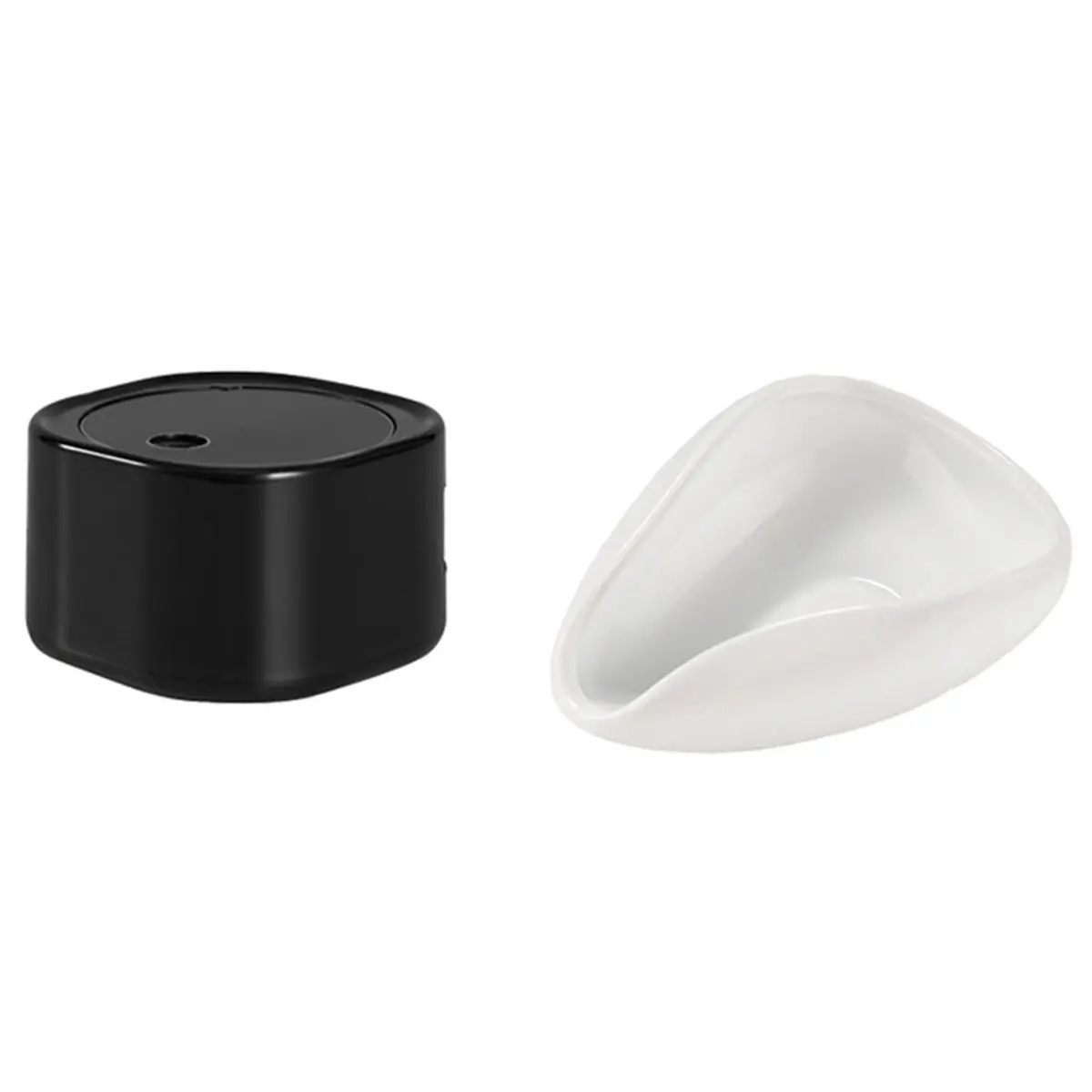 A47T Coffee Bean Atomizer 20ml with Bean Dish Magnetic Base, USB Rechargeable Espresso Machine Mister Accessory