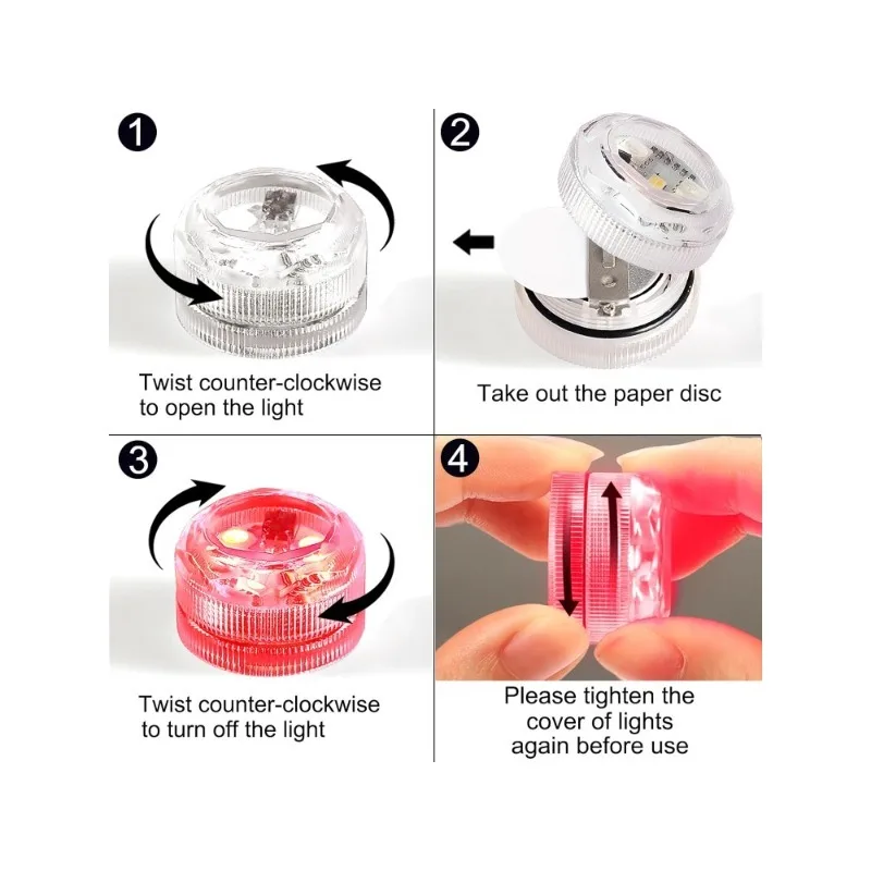 3led submersible light  13 Colors underwater light with remote control pool light IP68 RGB for pond/pool/aquarium