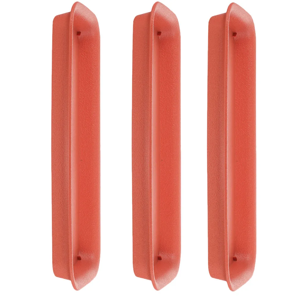 

3 Pcs Rectangular Plant Saucer Trays Durable Plastic Flower Pot Base Catch Water Protect Floor Desktop Clean Dry