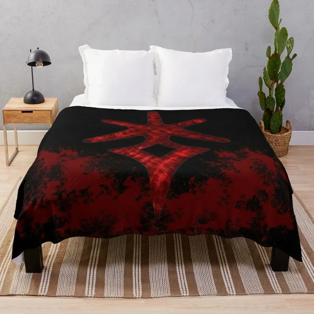 

Life Blood of the Dark Knight Throw Blanket warm winter blankets ands Cute Plaid Sofa Blankets