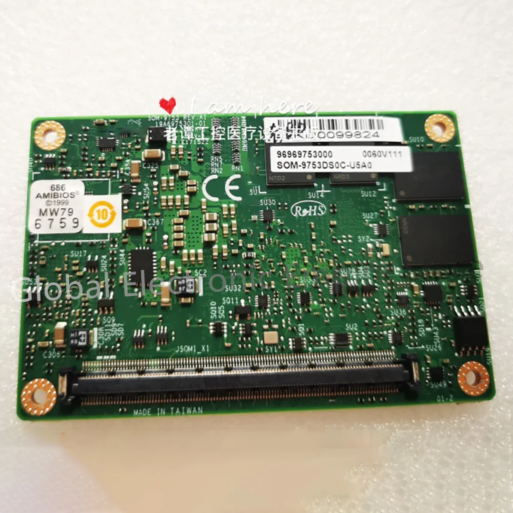 

original industrial control medical board SOM-9753 REV.A1