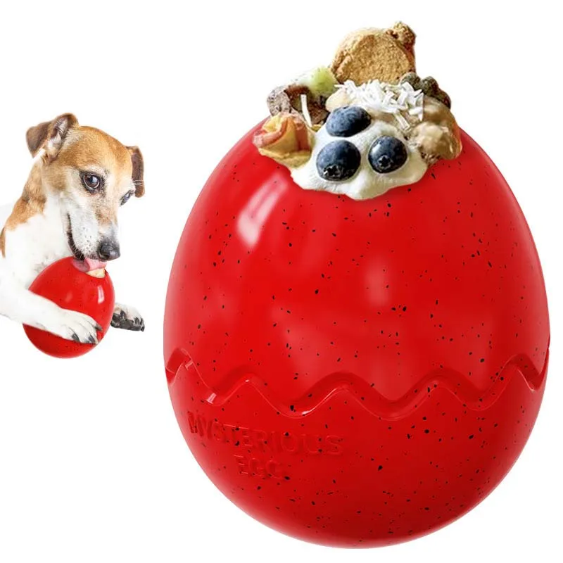Creative Dinosaur Egg Treat Dispensing Dog Toy Slow Feeding Interactive Enrichment Boredom Relief Funny Dog Gift Pet Supplies view 6