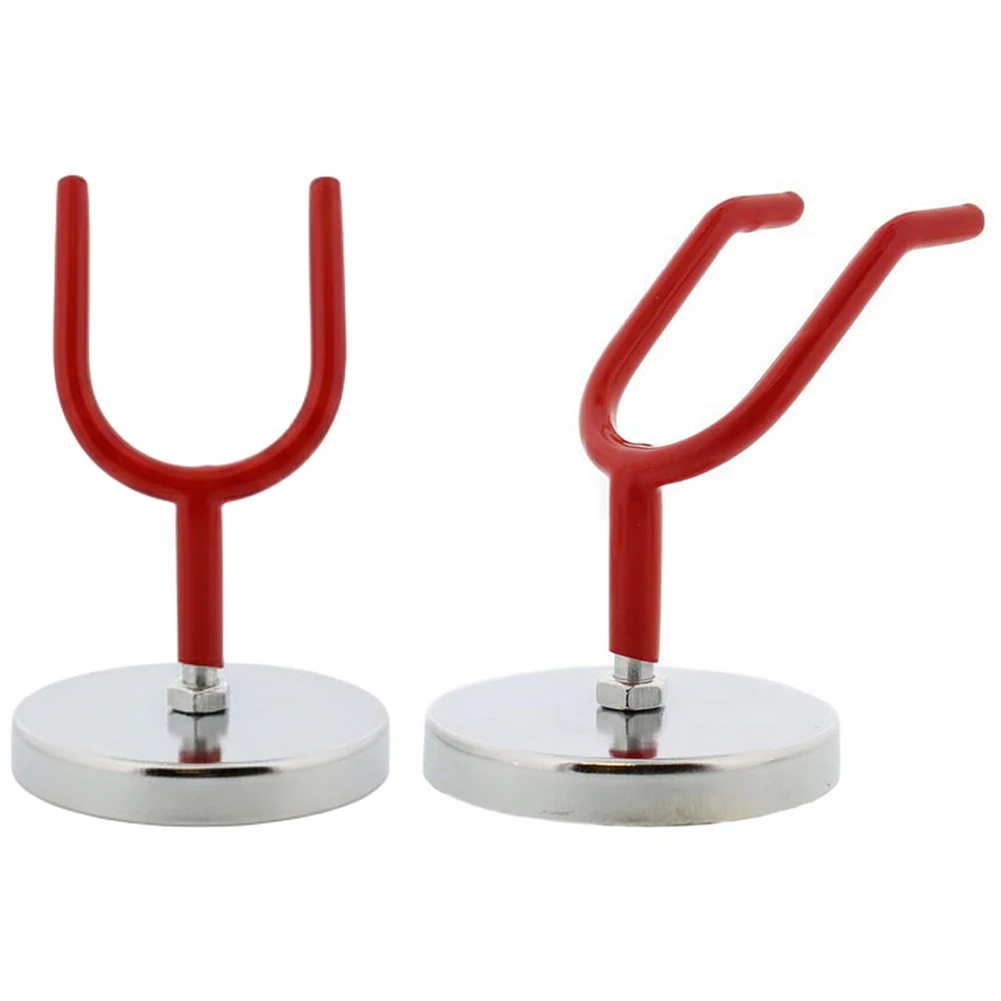 2PCS Magnetic Gravity Feed Paint Spray-Gun Spray Holder Stand Metal Wall Bench Mount Hook Booth Cup Tool Accessories