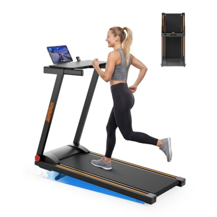 4-in-1 Treadmills for Home with Incline and Handles, Foldable Treadmill for Home Small Spaces, 300 LBS Capacity 3.0 HP 7.5 MPH