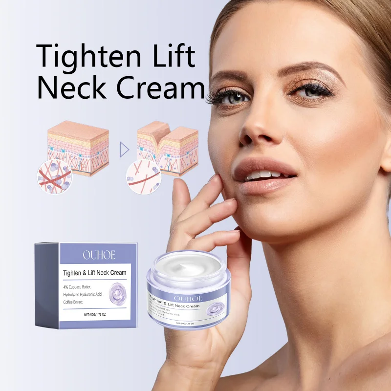 

Neck Firming Cream - Hydrating Treatment To Help Reduce Wrinkles & Improve Skin Elasticity - Gentle Nourishing Formula