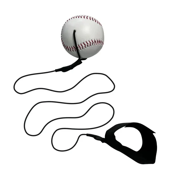 

Baseball Training Equipment-Throwing & Hand-Eye Coordination Ball with Elastic Rope