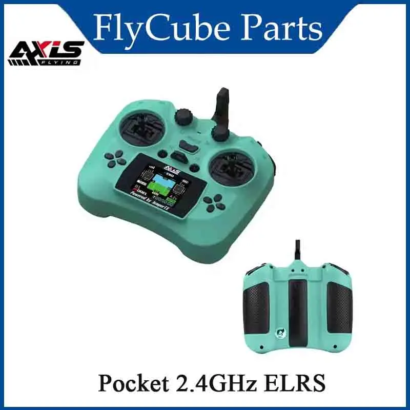 

Axisflying Pocket 2,4 ГГц ELRS датчик Холла подвески пульт дистанционного управления HD цветной экран 100 МВт 12-канальный передатчик RC инструменты