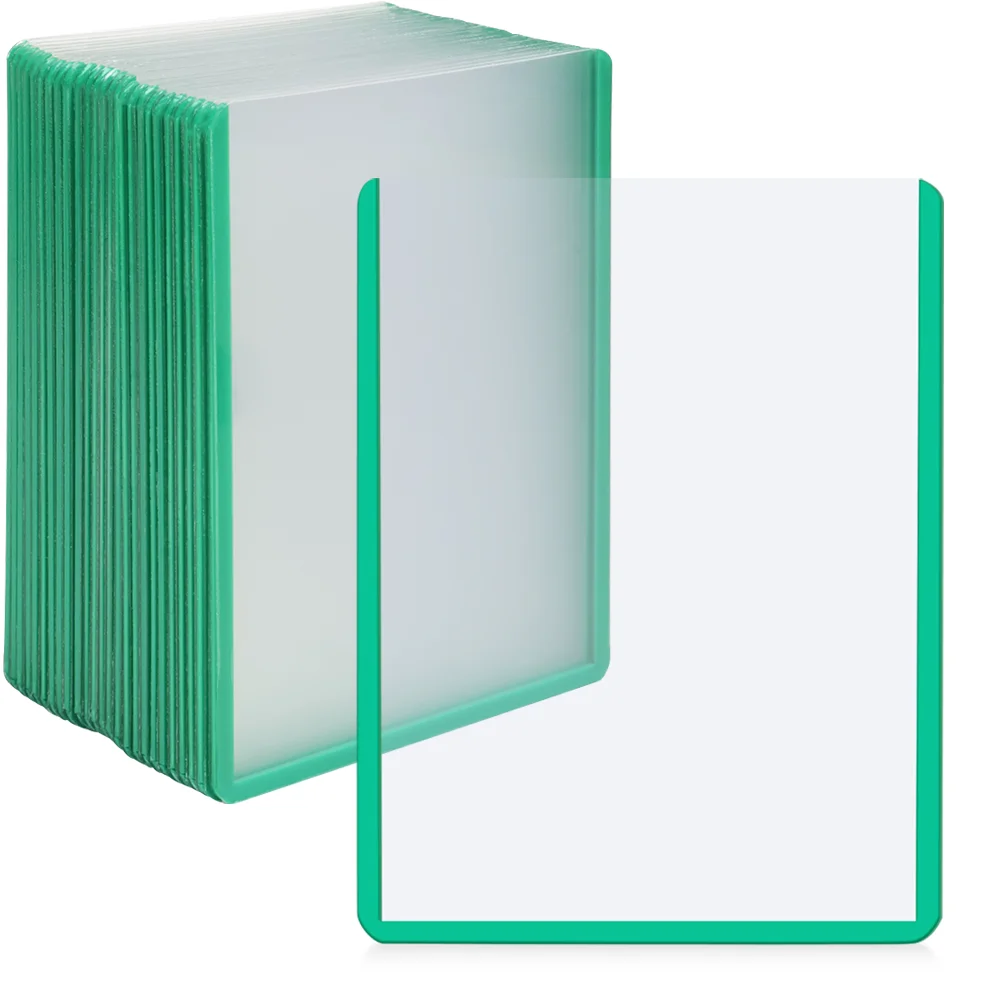 Cardboard Gold - 35pt Top Loaders for Trading Cards With... Cardboard Gold - 35pt Top Loaders for Trading Cards With...