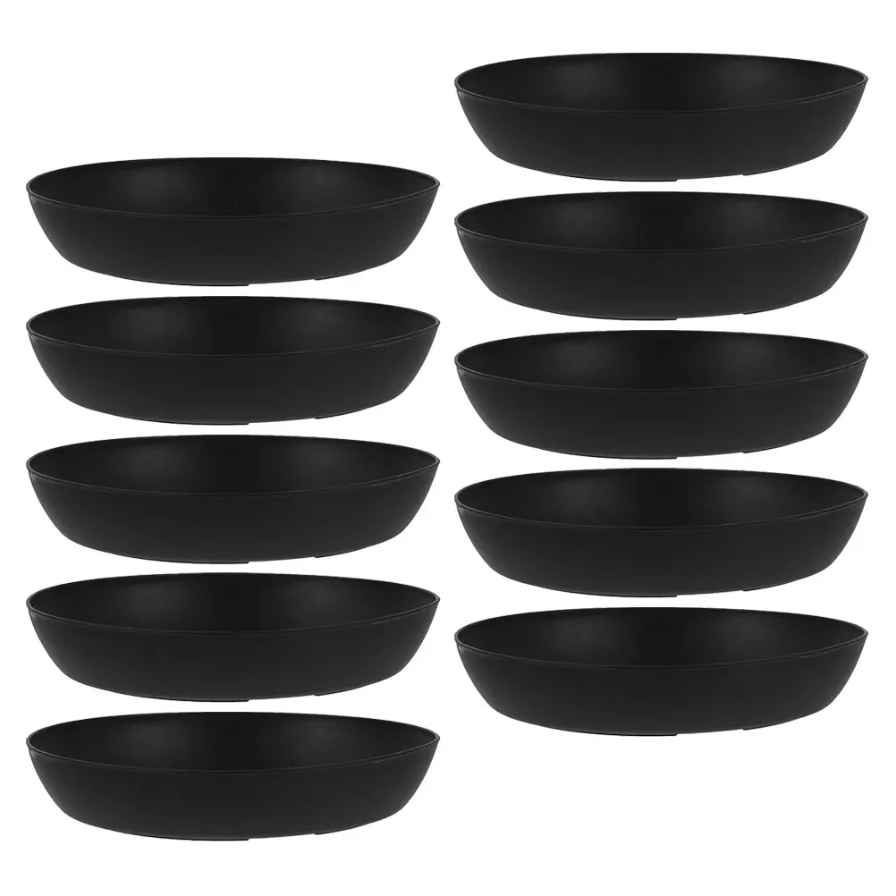 

10pcs Plastic Drip Tray Round Planter Saucer Flowerpot Bottom Catcher Garden Plants Waterproof