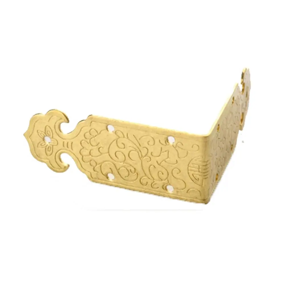 Decorative Crafts Feet Leg Jewelry Case N1N Box Corner Brackets Furniture Hardware Edge Cover Protector Corner Protector