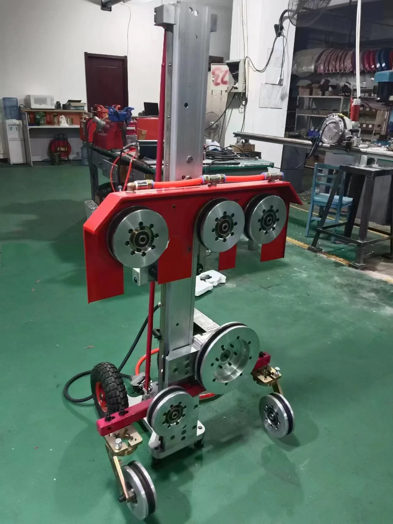 High Frequency Powerful Wire Saw Cutting Machine 22kw Concrete Wall Floor Wire Cutting Machine