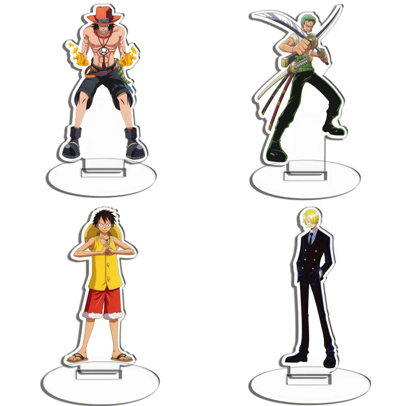 Standing Sign for ONE PIECE Boa Hancock Sanji Nico Robin Anime Game Fans Gifts Recycled Acrylic Desktop Decoration Ornament Toys