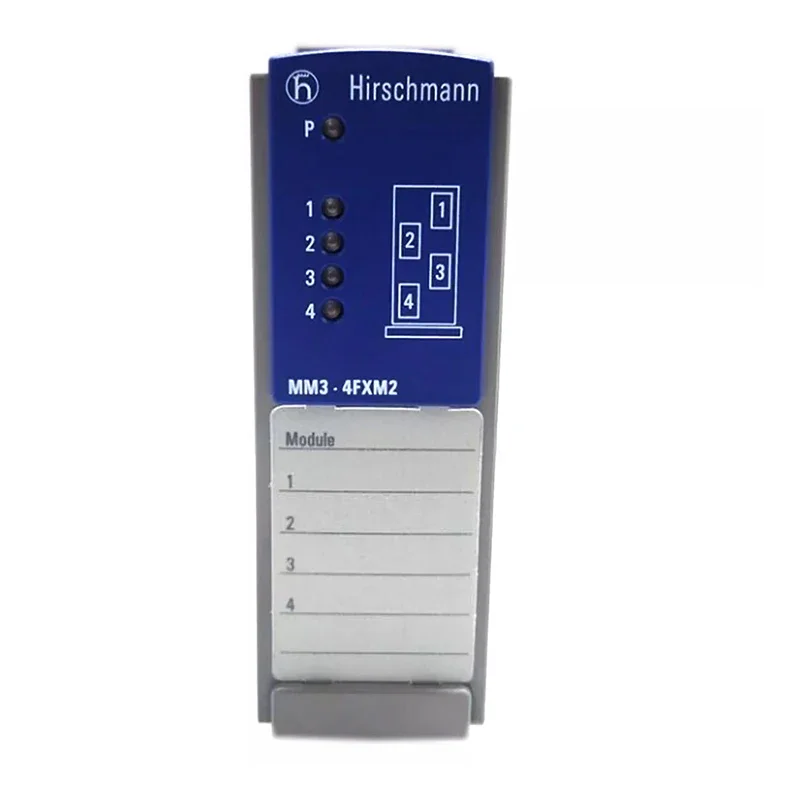 Brand New Sealed 100% Original Hirschmann MM 3-4 FLM 4 4 Ports 10 BASE-FL Multimode PLC Module 943760101