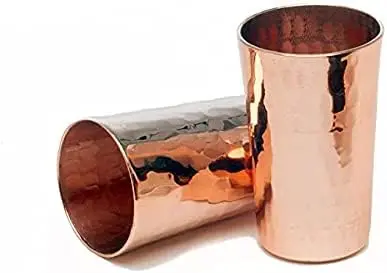 كأس تيكيليرو شوت | فردي، 2 أونصة | 100% نحاس نقي، مطروق يدوي، مقياس ثقيل | تصميم مطلق النار الطويل | الراقية طلقة الزجاج ل #2
