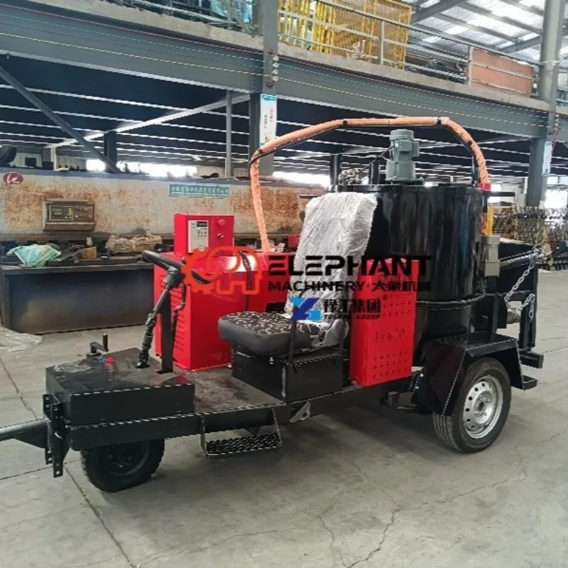 Hot Sale LS-350 Road Crack Sealing Machine with Driving Motor for Road Pavement Joint Filling Sealant