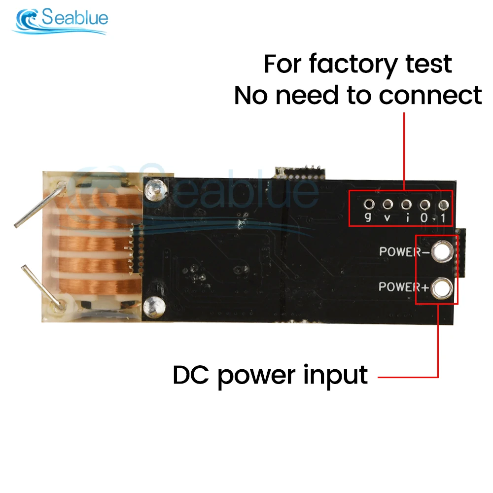 12V to 20KV High Voltage Arc Igniter Inverter Boost Igniter Transformer High Temperature Igniter Diy Kit Battery Powered