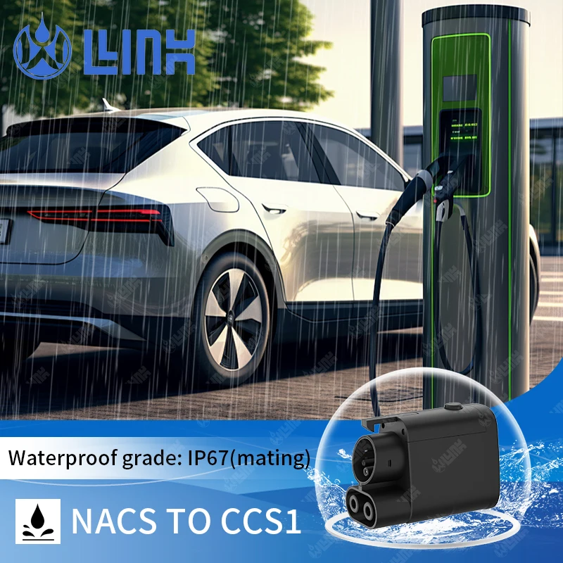 OLINK DC شحن NACS إلى CCS محول Ev محول مركبة كهربية محول شحن تسلا إلى CCS كومبو 1 محول