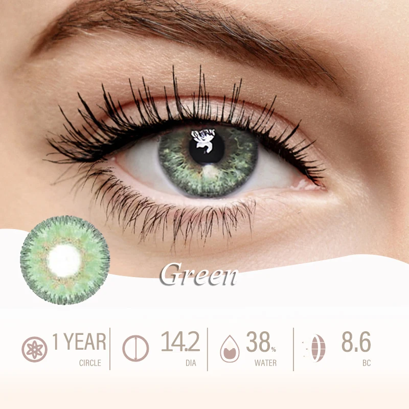 VisualClick Colored Natural Colored Eye Lenses Contact Lenses Color Con Lenses Eye Color Contact Lenses for Eyes Colored Lenses