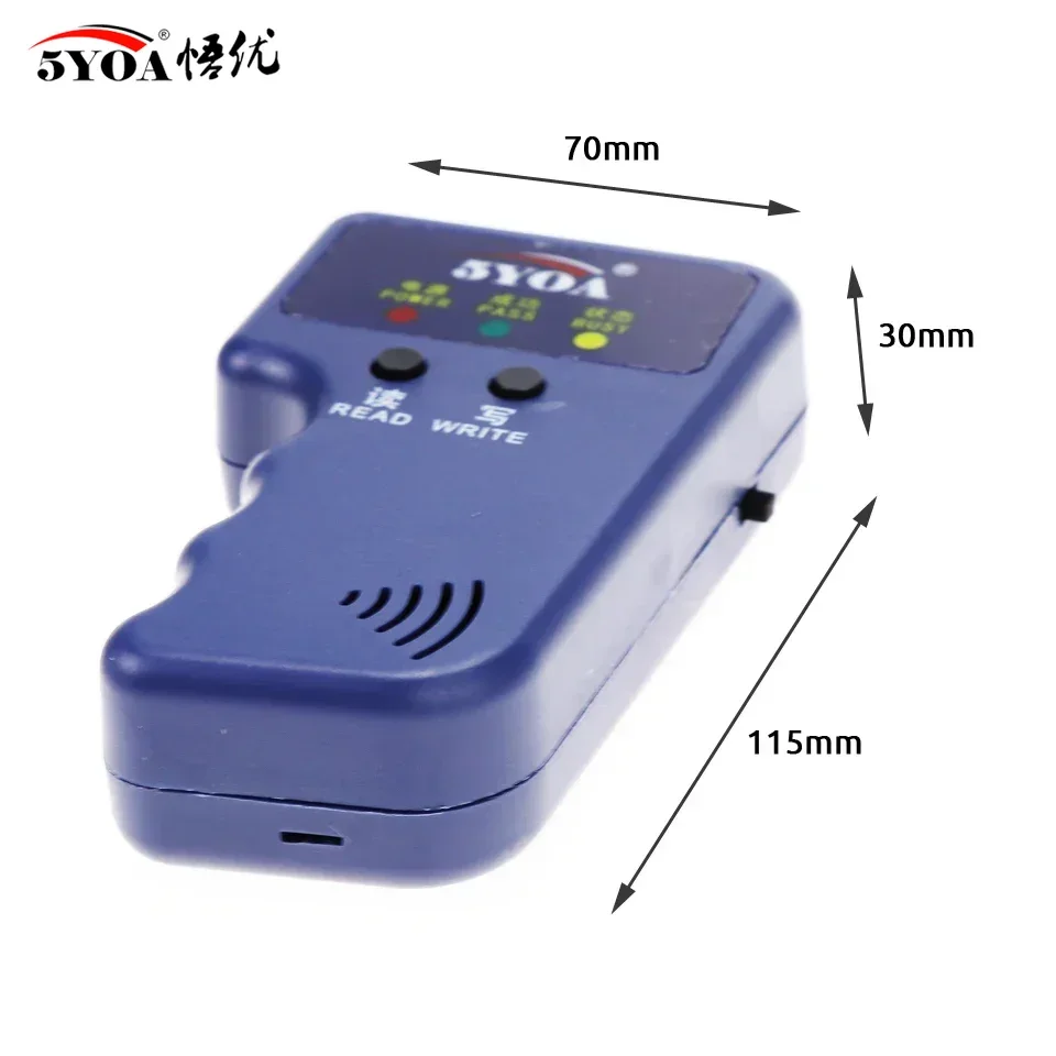 5YOA Handheld 125KHz EM4100 RFID Copier Writer Duplicator Programmer Reader EM4305 T5577 Rewritable ID Keyfobs Tags Card