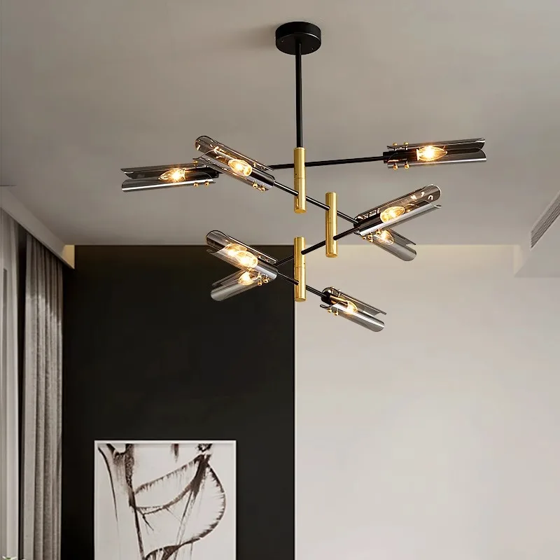 European Style design Silver Glass Magic Bean suspension Chandelier,lustre bedroom,Dining Room home decoration lighting