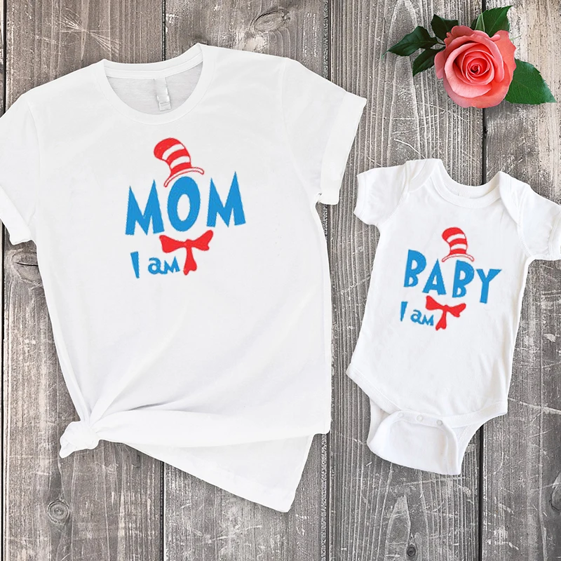 Dad I Am Mom I Am Tshirt Baby Inspired Family Shirts Independence Day Flag PatternMatching Family Tee Daughter or Son Tops M