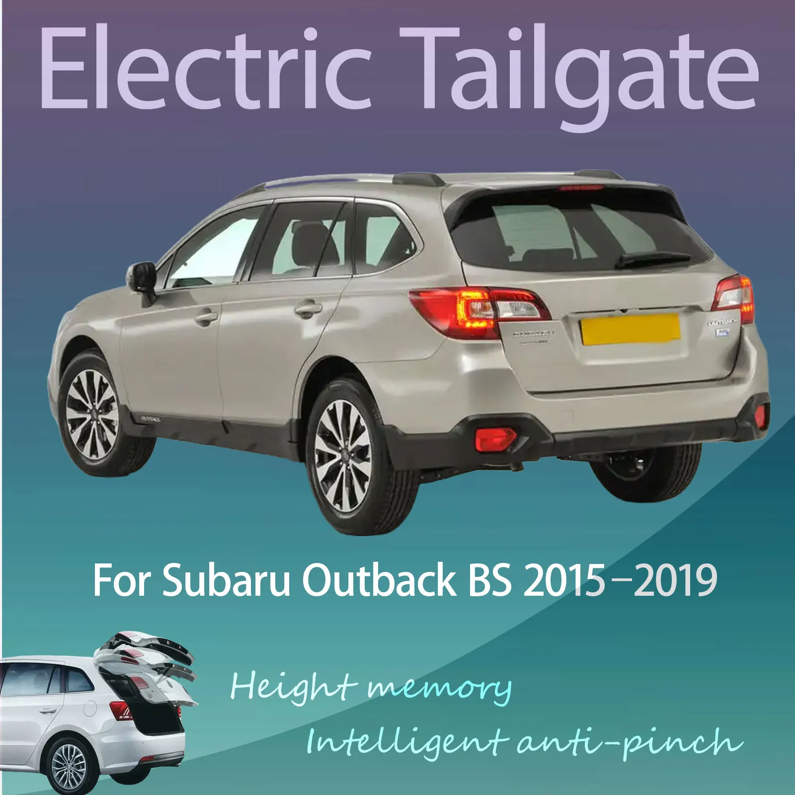 For Subaru Outback BS 2015–2019 Electric Modified Tailgate Intelligent Height Anti-pinch Automatic Lifting Key-Controlled Trunk