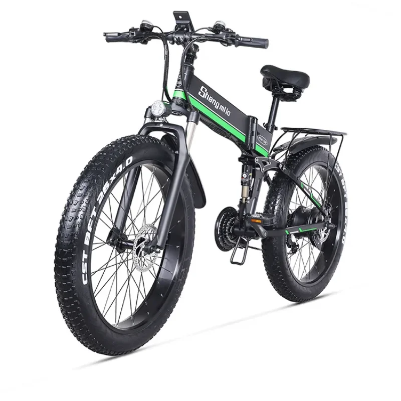 

Snow Electric Bicycle Foldable and Easy To Carry 48V 500W Brushless Motor