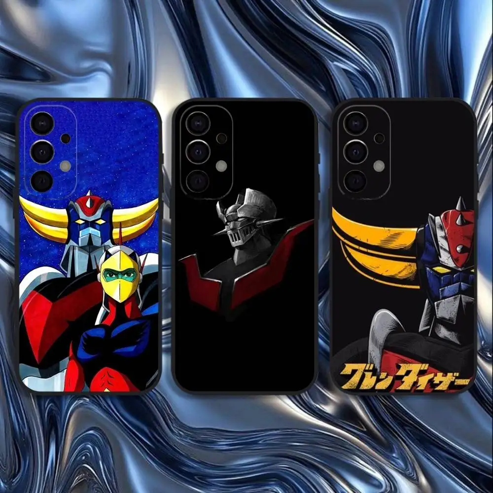 

UFO Robot Goldorak Phone Case For Samsung S25,S24,S21,S22,S23,S30,Ultra,S20,Plus,Fe,Lite,5G Black Cover