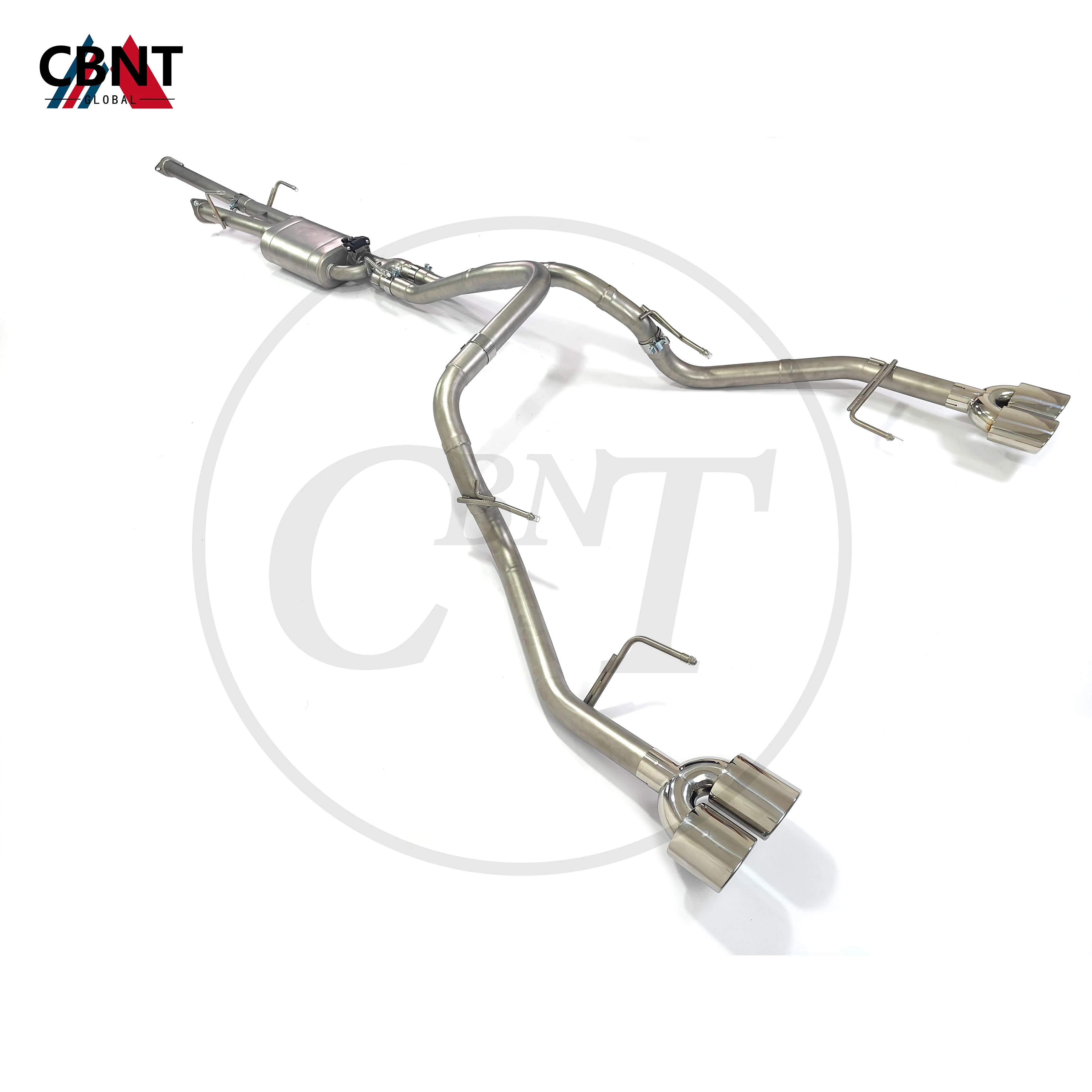 

CBNT for Toyota Tundra 5.7L Exhaust-pipe Valvetronic Catback Muffler with Valve Performance SS304 Exhaust System