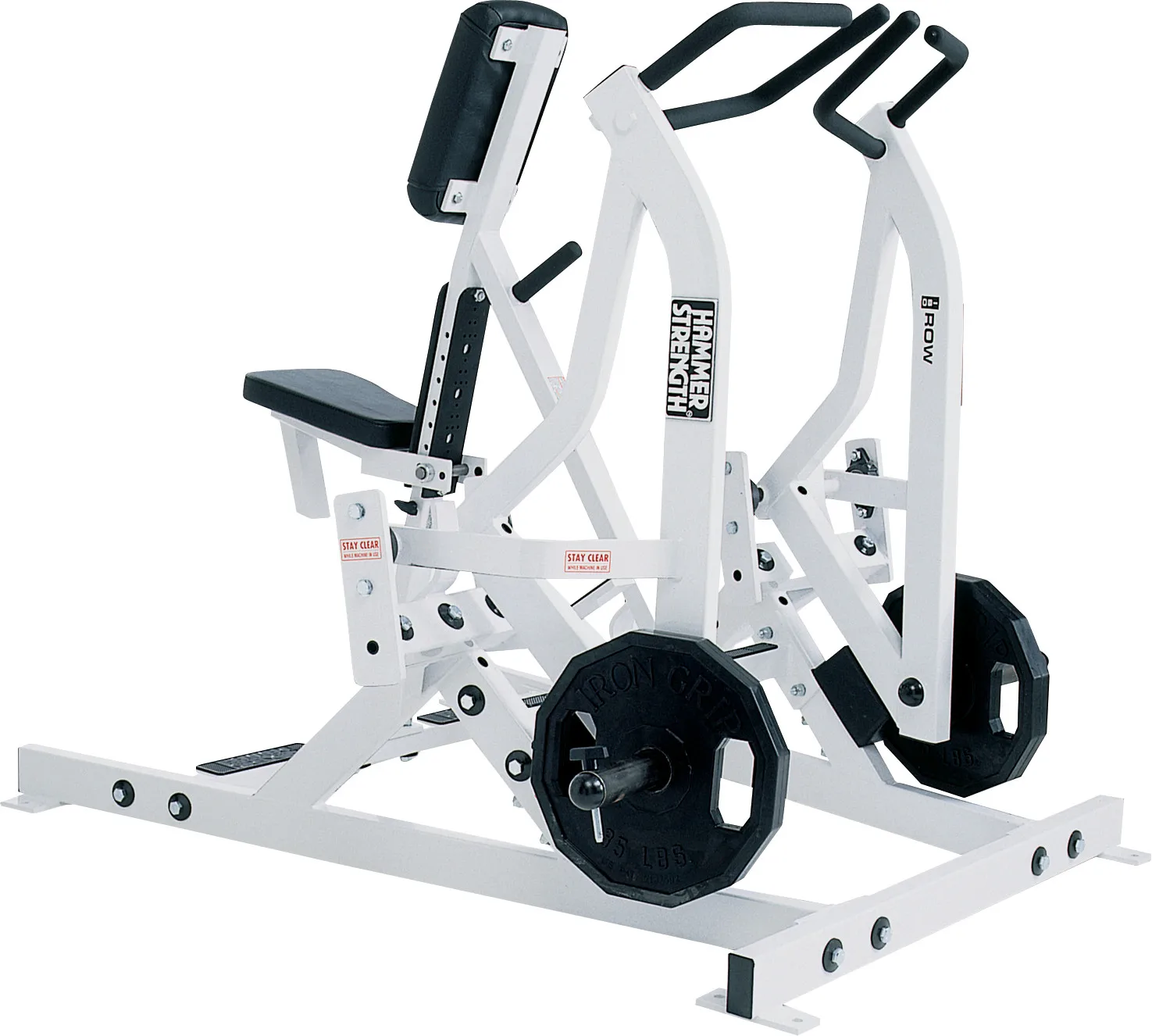 Lateral Rowing Machine Plate Loaded Fitness Gym Equipment