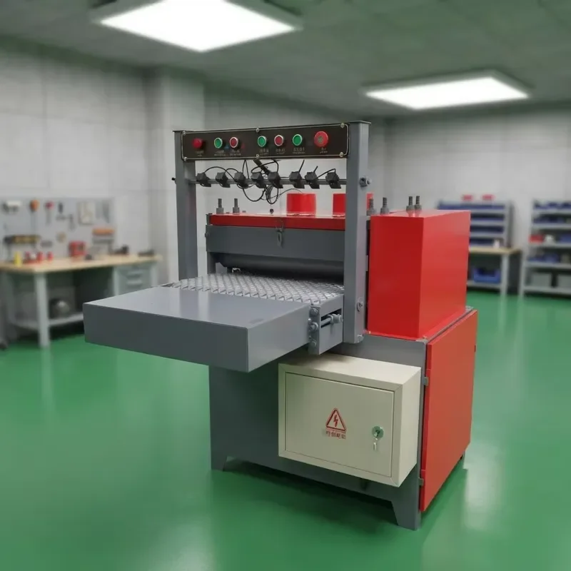 CE Certification Hot Sale Edge Cleaning Multi-blade Saw Automatic Wood Trimming Machine for Furniture Board
