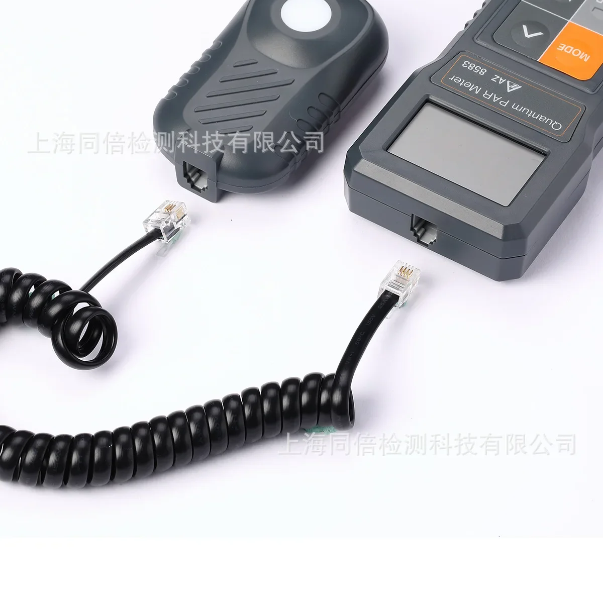 جهاز اختبار AZ8583، جهاز قياس الإضاءة كامل الطيف قابل للفصل، شاشة كبيرة، نوم تلقائي، موجه بطارية منخفضة