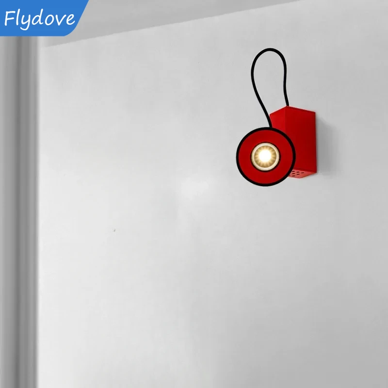 الحديثة الإبداعية وحدة إضاءة LED جداريّة ضوء أحمر أخضر أبيض الجسم مصباح لغرفة المعيشة غرفة نوم الممر القراءة دراسة ديكور تركيب المصابيح