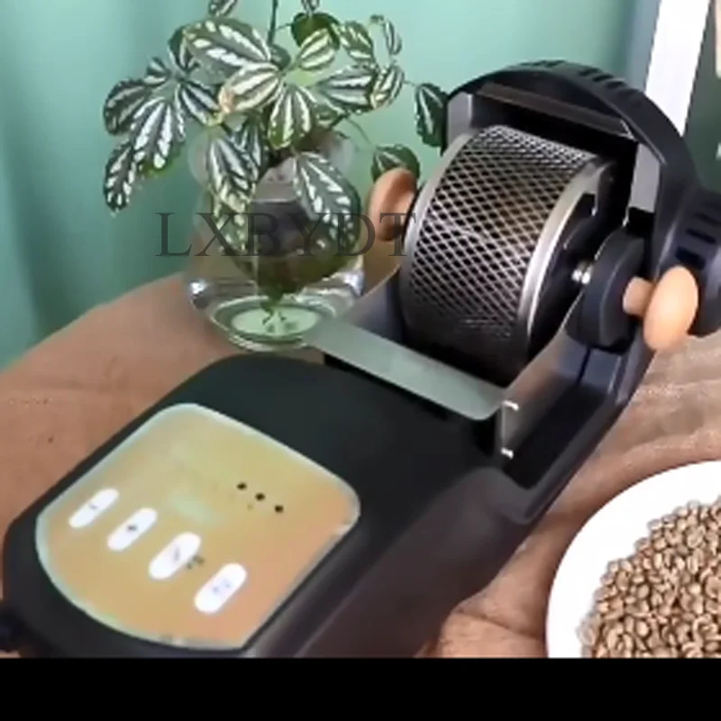 Fully Automatic Small Hot Air Coffee Roaster Electric Drum Type Coffee Bean Fryer