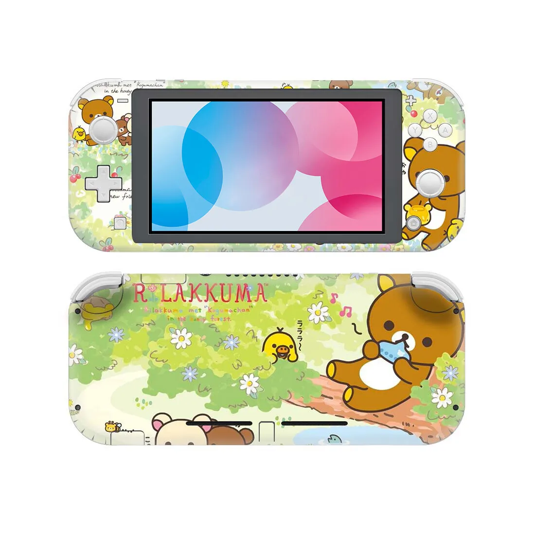 Rilakkuma NintendoSwitch naklejka na skórę naklejka na Nintendo Switch Lite Protector Nintendo Switch Lite naklejka na skórę winyl — zdjęcie 6