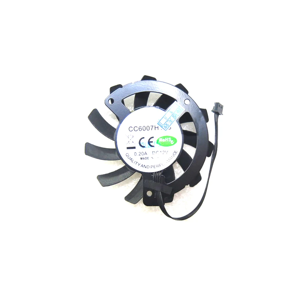 Replacement MINI PC Case Cover Fan GFY06007H12S DC12V New