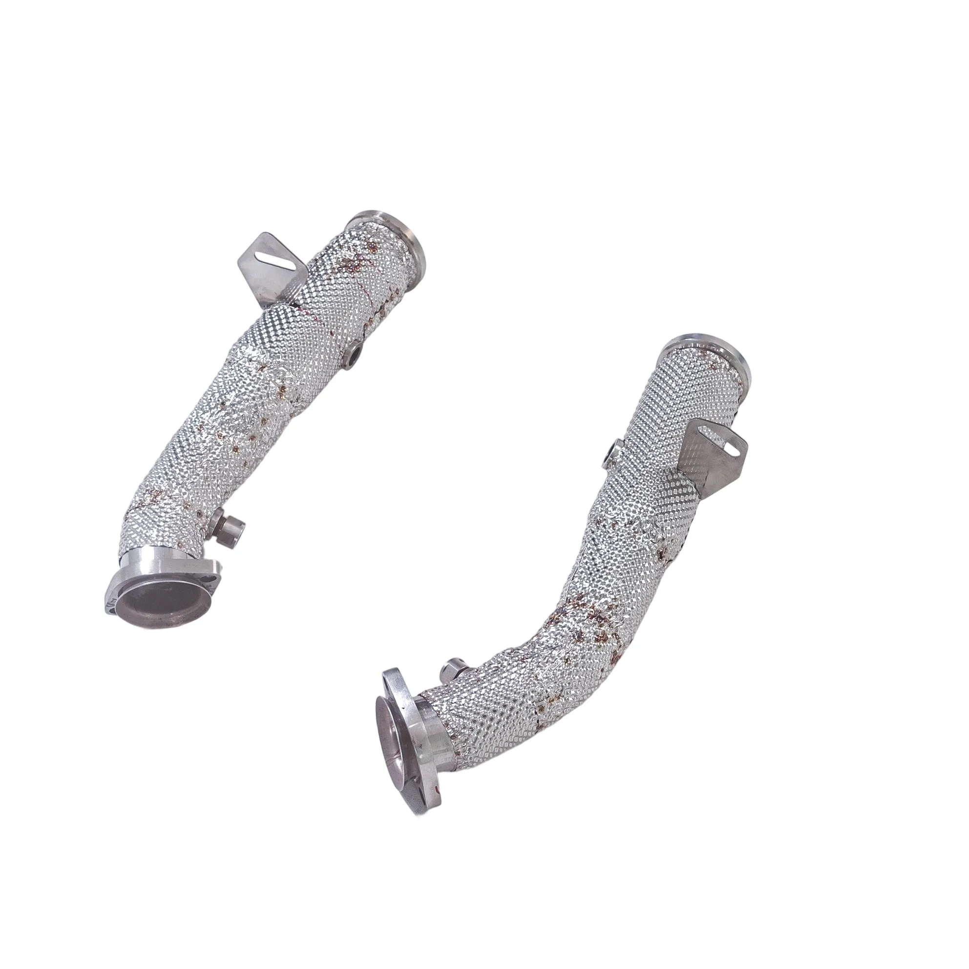 

【 Customized Product 】 Suitable for 2017 Mercedes Benz C43 3.0T high-performance no Cat downspout exhaust with insulation