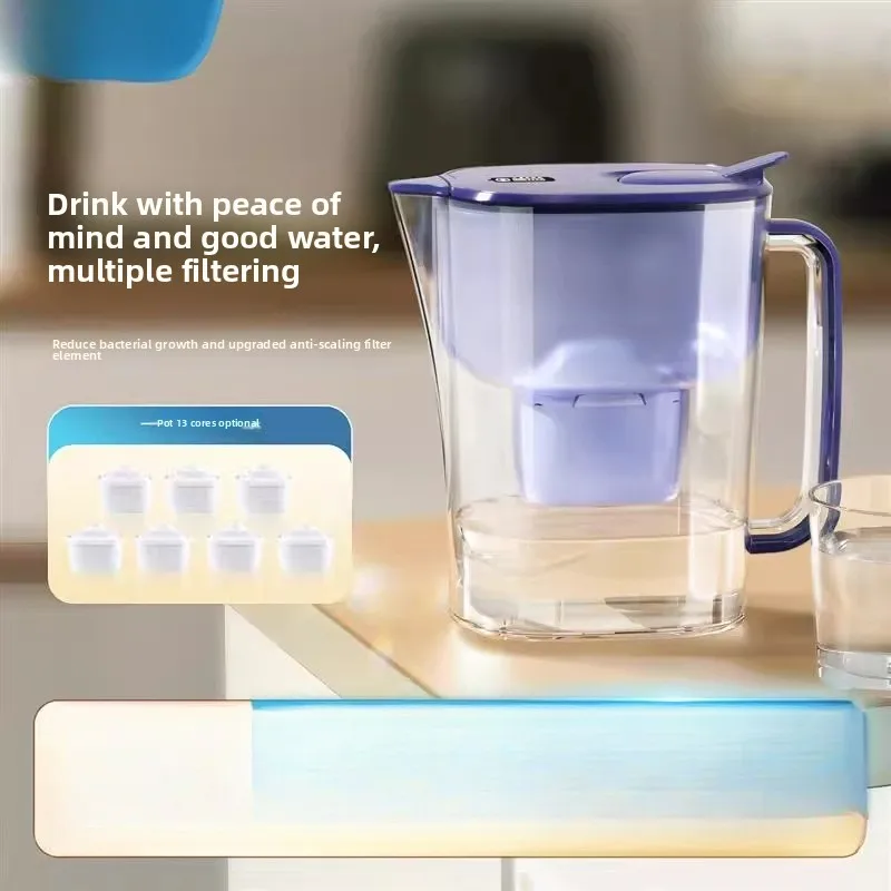 Filter kettle filter Universal large-capacity water purification pot filter element Household tap water Kitchen direct drinking