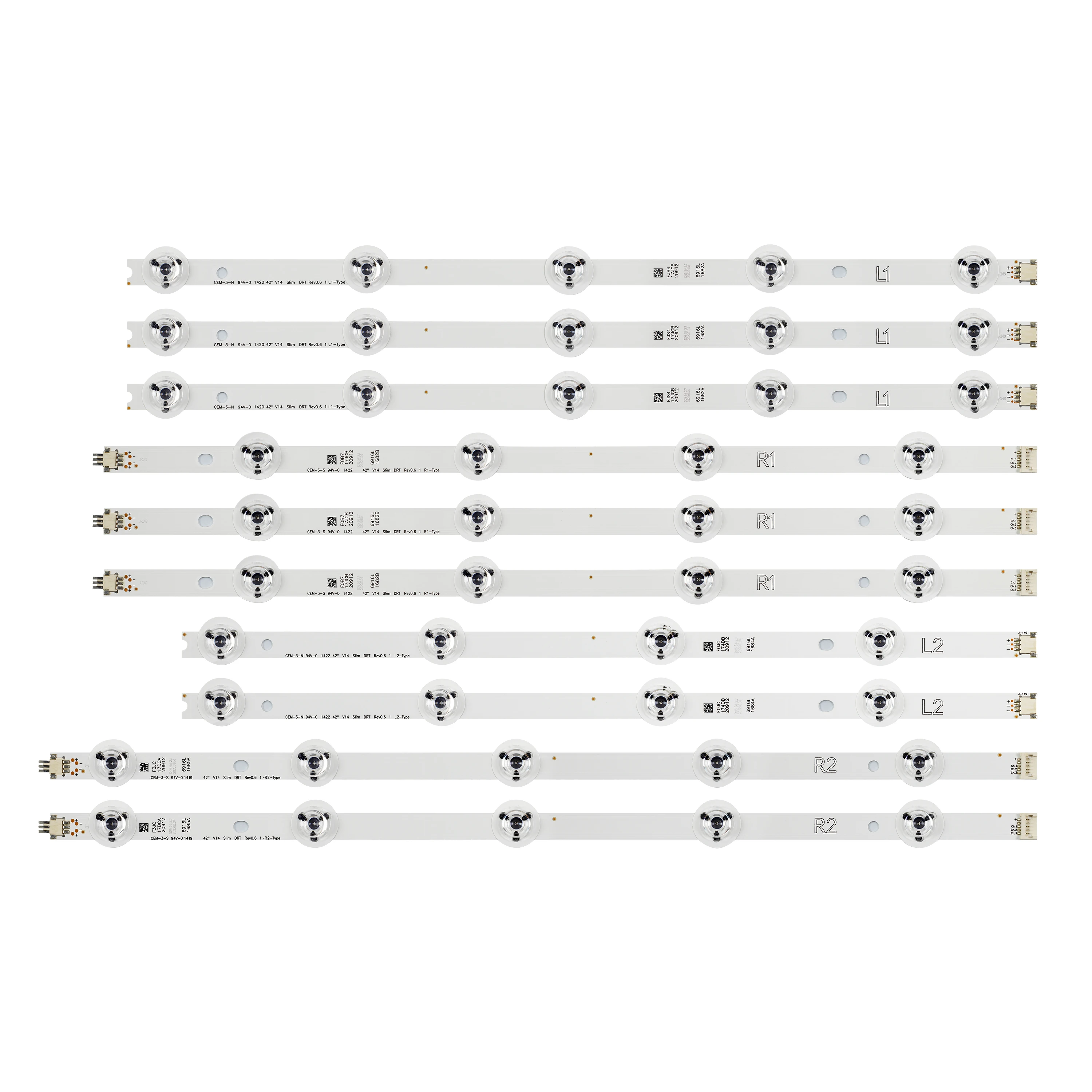 

LED Backlight strip For LG 42LB7200 42LB750T 42LB7000 42LB6700 42LB670T 42LB6800 42LB6900 42LB672V 42LB674V 42LB676V 42LB680V