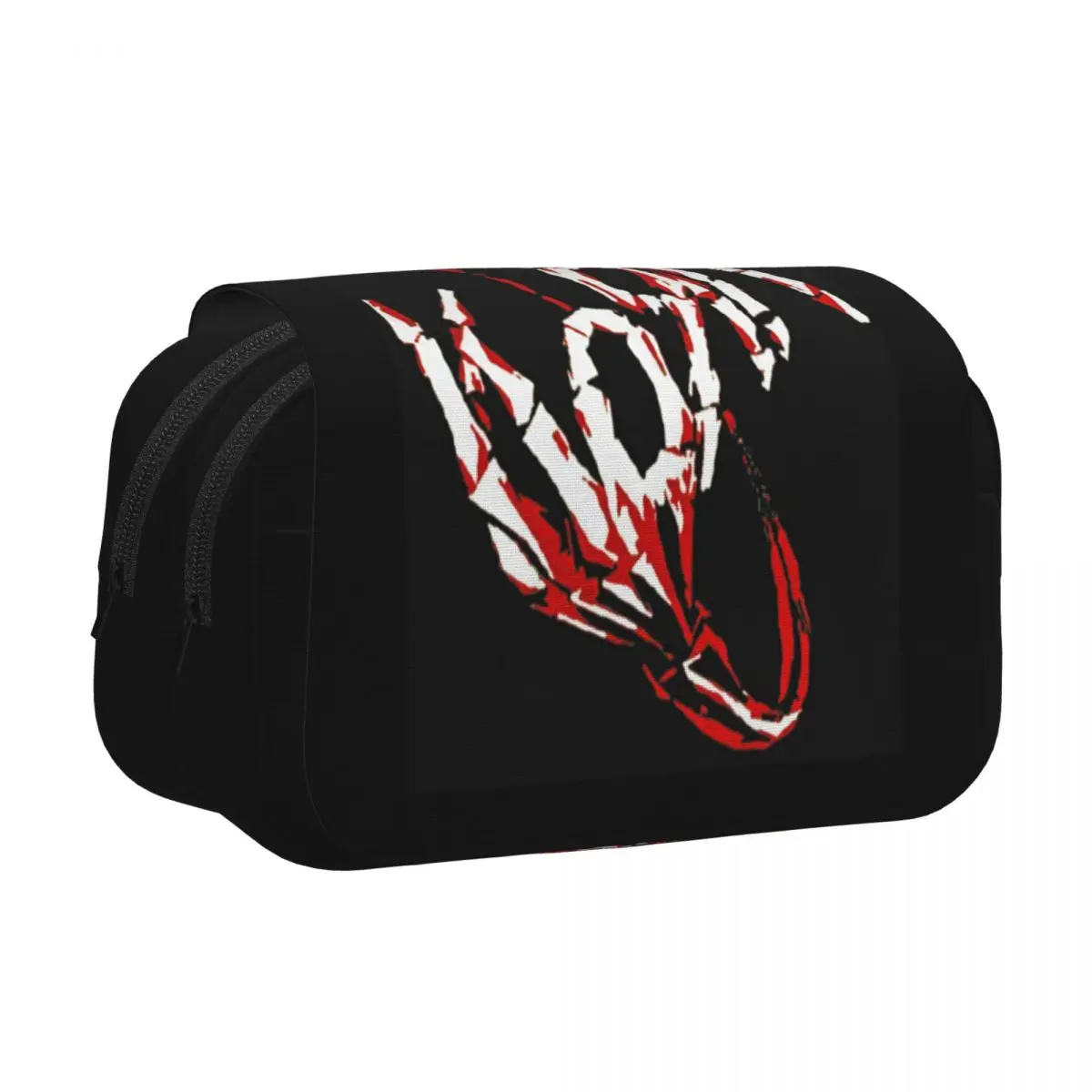 Korn Rock Band Logo Pencil Case Pen Holder Hard Shell Leather Large Capacity Pen Box Pencil Bag for Kids Gifts