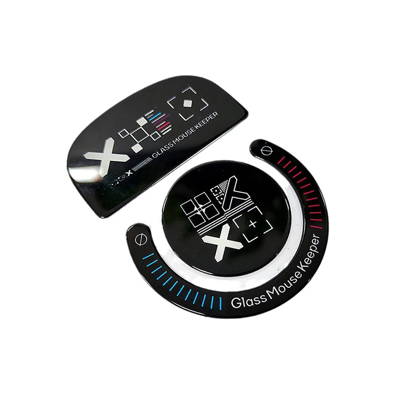 Glass Mouse Skates Glide Feet Pads Mouse Feet Sticker for  GPW GPW2 G-pro Wireless Gaming Mouse Rounded Curved Edges