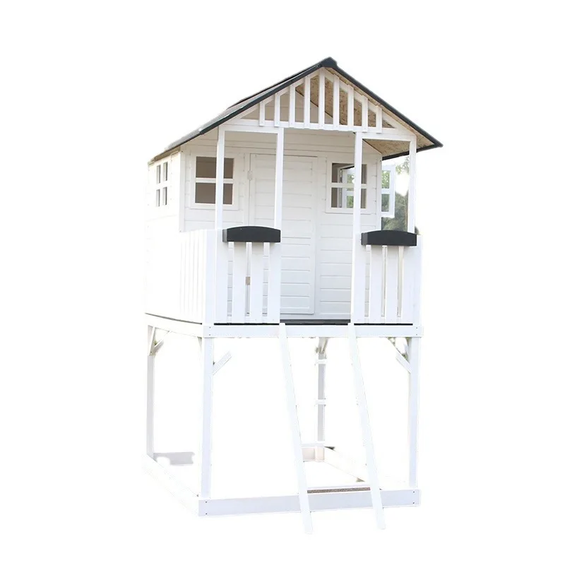 

Preservative wood children's stand high cottage courtyard outdoor assembly garden shading gazebo full children's solid wood