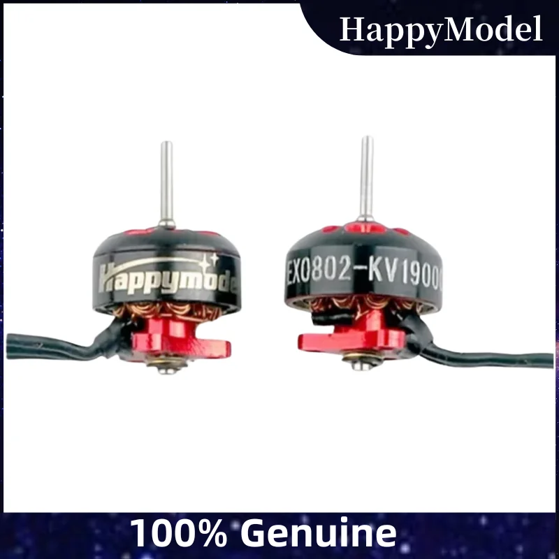 

Happymodel New EX0802 14000KV/19000KV/25000KV 1-2S Mini Brushless Motor for RC FPV Racing, Freestyle, Mobula6 HD, Tinywhoop