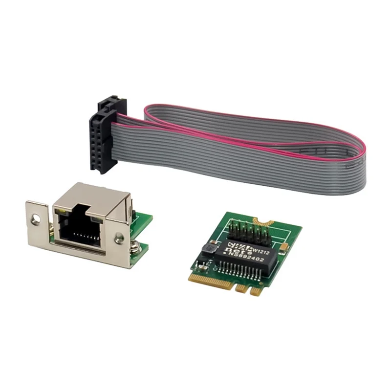 2025+ M.2 A+E Single Port RJ45 Gigabit Network Card RTL8111G Ethernet Network Card Industrial Computer LAN Network Card