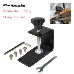 For SIM Racing Game USB Interface Black Handbrake Holder Fixing Clamp Bracket Or Splint Stainless Steel ZZ-1074A-BK