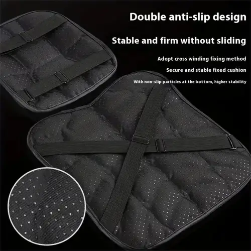 Imagen 2 del producto Almohadilla para asiento de motocicleta de montaña avanzada, cojín de Gel cómodo 3D, funda de asiento Universal transpirable que absorbe los golpes, 2 uds.