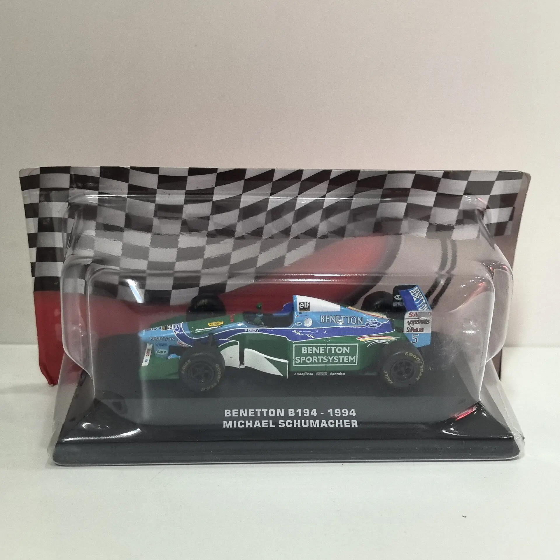 

Модель IXO 1/43 BENETTON B194 из литого металла # Модель автомобиля Formula L3 из сплава, 1994 года выпуска, 5 штук